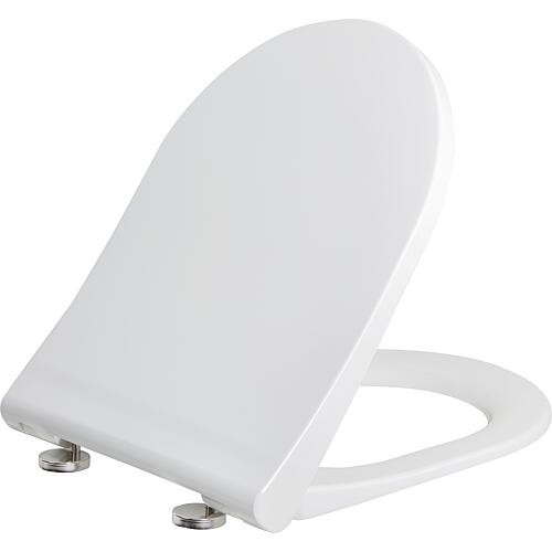 WC-Sitz VitrA Integra Slim Wrap weiß, Softclose, abnehmbar BxHxT: 367x20x457mm