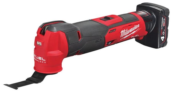 Akku-Multifunktionswerkzeug Milwaukee M12FMT-422X, 12V mit 1x 2,0 Ah, 1x 4,0 Ah Akkus und Ladegerät