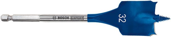 Flachfräsbohrer BOSCH® EXPERT SELFCUT Speed Ø 32,0 x 152 mm mit 1/4" Sechskantaufnahme