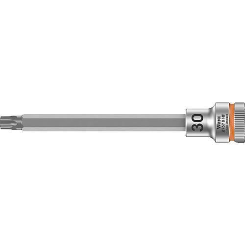 Knarreneinsatz WERA 8767 B HF Torx T30 Länge 107,0mm Antrieb 9,52mm 3/8"