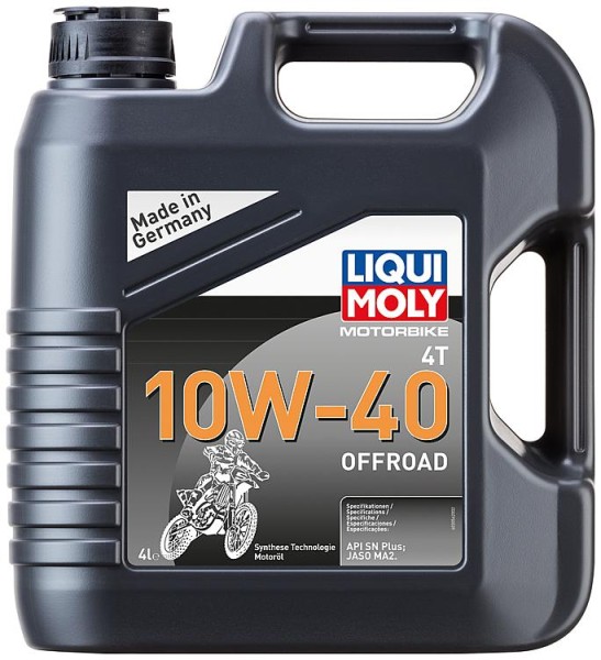 Motoröl Motorrad LIQUI MOLY Motorbike 4T 10W-40 Offroad 4 l Kanister