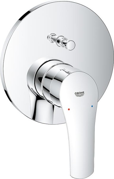 UP-Wannenmischer Grohe Eurosmart Rosette Ø: 158 mm chrom