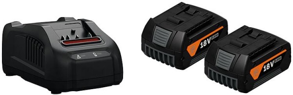 Akku-Starter-Set Fein GBA 18V 2x 5,0 Ah Akkus und Ladegerät